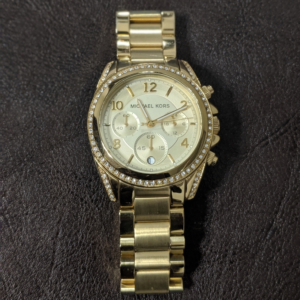 Gold Michael Kors Watch